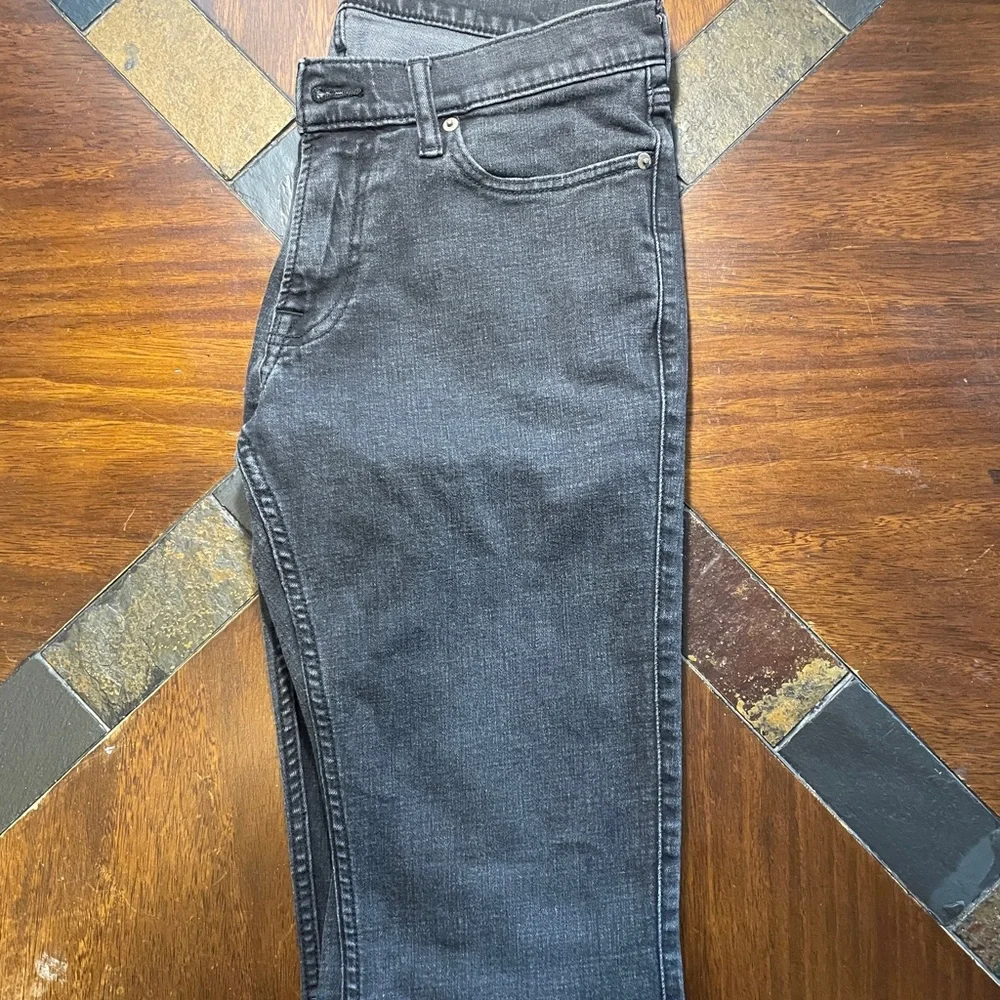 Abercrombie & Fitch, Washed Black Langdon Slim Stretch Jeans Size 31W 30L.